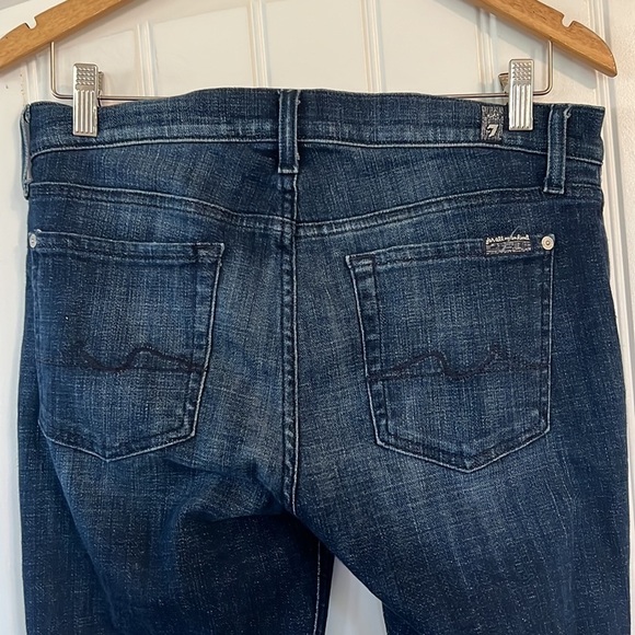 7 for all Mankind Josefina Skinny Boyfriend Jeans Size 26 - Picture 4 of 7